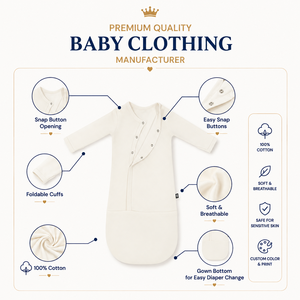 Ensemble de vêtements d'été respirants en mousseline pour bébé, sans manches, faible MOQ, prix abordable, directement de l'usine du Vietnam - Product Image 4