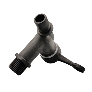 Free Sample Available OEM Wholesale Price Bathroom Plastic Faucet Black DN15 Water Tap - Product Image 5