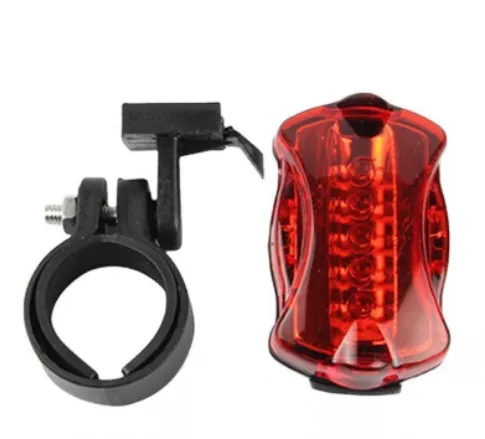 Night Riding Tail Light Bike Light with Usb Rechargeable Battery Powered Bicycle Rear Light Led
