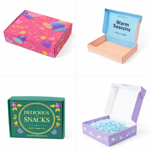 Boîte d'emballage cosmétique élégante et personnalisable, recyclable, pour l'expédition et l'envoi postal, pour les soins de la peau, impression personnalisée en couleur, OEM - Product Image 6