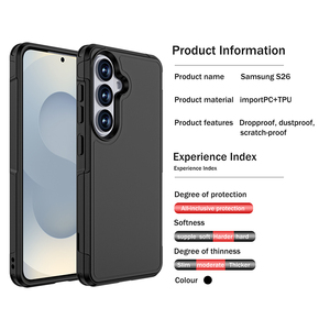 Funda Protectora para Teléfono <span class=keywords><strong>Samsung</strong></span> Galaxy S26 Ultra, de Alta Calidad, PC+TPU 2 <span class=keywords><strong>en</strong></span> 1, Doble Protección, Anti-Caídas, Anti-Polvo, Resistente a Arañazos, Acabado Mate - Product Image 2