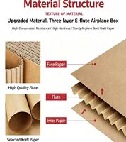 Boîte d'expédition en carton kraft imprimée sur mesure, carton ondulé brun, faible MOQ, taille personnalisée pour l'emballage de cadeaux et de marchandises pour les boutiques en ligne