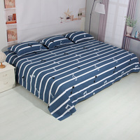 Produsen Tekstil Rumah Tangga Set Sprei Mewah Set Selimut Katun Murni Set Tempat Tidur Mewah dengan Sarung Bantal