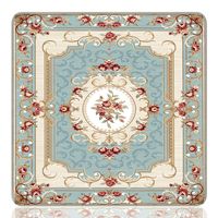 Tapis de Mahjong Américain Floral Moderne Esthétique - Surface Silencieuse Anti-Bruit JTY |   Jeu de poker imperméable et antidérapant pour casino