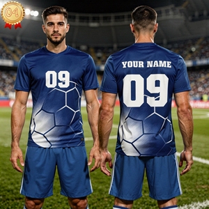 Wholesale Customize Team Sport Soccer Uniforms <b>Mens</b> Football Jerseys F00 - Product Image 4