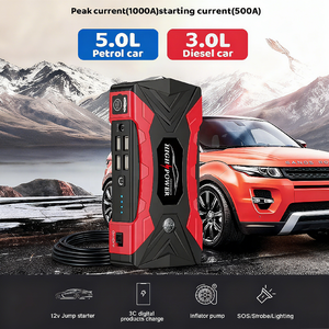 JINYAOE/OEM chargeur d'urgence pour démarreur <span class=keywords><strong>de</strong></span> véhicule <span class=keywords><strong>1000A</strong></span> 99800mAh condensateur au lithium-ion Type <span class=keywords><strong>de</strong></span> trousse à outils d'urgence câble <span class=keywords><strong>de</strong></span> raccordement - Product Image 3