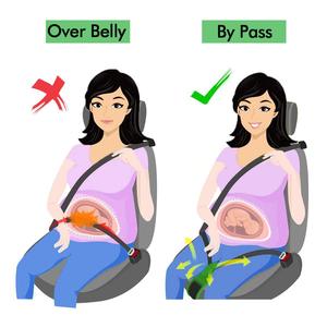 Cinturón DE SEGURIDAD DE COCHE al por mayor para mujeres embarazadas, correa de asiento para mujeres embarazadas, protege el vientre - Product Image 2