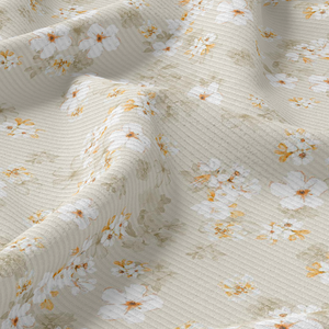 Tissu côtelé en polyester personnalisé professionnel, style côtelé d'été, tissu côtelé non brossé pour vêtements - Product Image 4