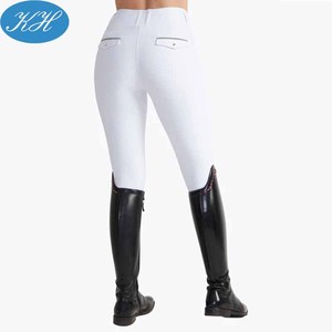 Vêtements d'équitation OEM, culotte de compétition blanche, culotte équestre - Product Image 2