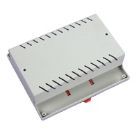 Boîtier électrique industriel en plastique ABS pour rail DIN, pour module d'alimentation de carte de circuit imprimé, boîtiers en plastique, rail DIN, boîte de jonction électrique