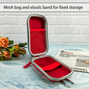 Estuche de EVA de Material Oxford rojo para <span class=keywords><strong>Dogtra</strong></span> 282C <span class=keywords><strong>Collar</strong></span> electrónico de entrenamiento remoto <span class=keywords><strong>Collar</strong></span> de perro con vibración de rango de 1/2 millas para perros pequeños y medianos - Product Image 6