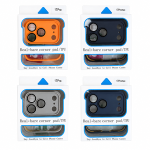 Custodia Protettiva Integrale 360 <span class=keywords><strong>in</strong></span> <span class=keywords><strong>Silicone</strong></span> TPU Resistente con Angoli Rinforzati e Cuscinetti d'Aria Anti-Caduta per <span class=keywords><strong>iPhone</strong></span> 13-17 Pro Max - Product Image 2