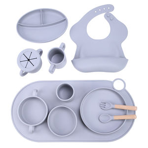 Babero de alimentación de silicona para niños, babero de silicona seguro de grado alimenticio, diseño de alimentación de bebés lavable, Baberos de precio competitivo para bebés - Product Image 2
