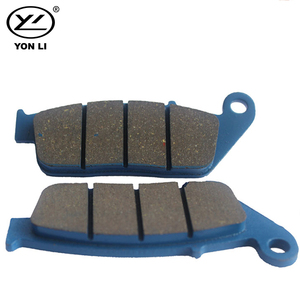 Plaquettes de frein avant haute performance pour moto Yongli, sans amiante, organiques, certifiées ISO9001, F005 9000-20000KM <span class=keywords><strong>CM</strong></span> <span class=keywords><strong>125</strong></span> VT 600 - Product Image 3