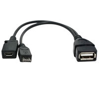 Adapter kabel Kabel 3,5mm Auto Stecker Aux Audio Stecker Buchse zu USB 2.0 Buchse Konverter für Mobiltelefone PVC Jacke 0,2 m Länge