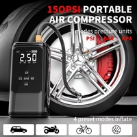 Démarreur de Voiture 6 en 1 Kit, Batterie au Lithium, Chargeur Portable, Compresseur de Pneus, Booster de Batterie d'Urgence