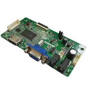 범용 PCBA 컨트롤러 보드 EDP 30 핀 인터페이스 RTD2556-CG 멀티 OSD 언어 디스플레이 모니터 사용