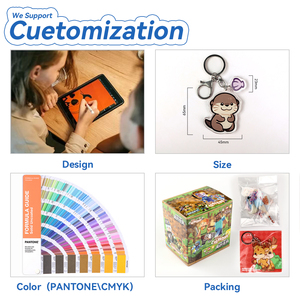 <span class=keywords><strong>2025</strong></span> Nhà Máy Bán Chạy Nhất Tùy Chỉnh Nhỏ Giọt Nhựa Epoxy Keychain Phim Hoạt Hình Phong Cách Nhựa Với Nhãn Hiệu Riêng - Product Image 6