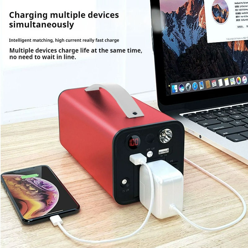 180w 110V 220V Mini Home Energy Storage Solar Power Generator Portable Power Station with Solar · image 5