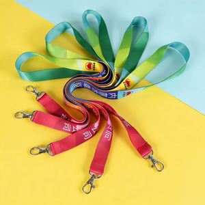 Free Sample Promotional Customized <b>Polyester</b> <b>Lanyard</b> Ribbon Sublimation Blank <b>Lanyards</b> with Logo Custom - Product Image 1