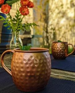 Taza de mula de Moscú de cobre extra brillante en dorado pulido para decoración de bodas y accesorios de bar a precio mayorista y minorista - Product Image 5