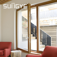 Fenêtre à battant en aluminium à ouverture intérieure SUNGYE, isolation thermique, insonorisation, verre isolant, NFRC AS2047, maison, bureau, villa