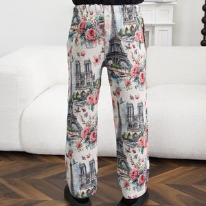 Moq 1 Stuk Streetwearn Hiphop Heren Wandtapijt Broek Custom Design Trekkoord Mid Taille Met <span class=keywords><strong>Harem</strong></span> Broek Patroon/Logo - Product Image 3