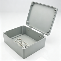 Boîtier électronique en aluminium durable IP67 avec conception de boîtier de batterie étanche