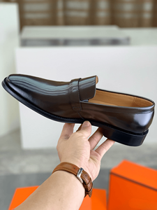 Chaussures Oxford toutes saisons en cuir pleine fleur avec semelle extérieure en caoutchouc/latex et doublure en tissu, semelle intermédiaire en caoutchouc moussé tendance - Product Image 5