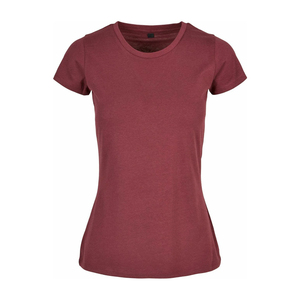 Camiseta para mujer, transpirable, con cuello redondo, corte regular, informal, para uso diario, camiseta suave a la moda - Product Image 1