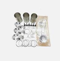 Kit de révision et de reconstruction 3TNE88 pour moteur Yanmar, comprenant chemise de cylindre, segment de piston, roulement et jeu complet de joints, pièces diesel 3D88