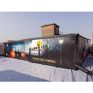 Offre Spéciale petit labyrinthe labyrinthe maison de <span class=keywords><strong>chasse</strong></span> effrayant Halloween grand extérieur gonflable labyrinthe tente pour location commerciale - Product Image 5