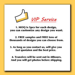 بيع مباشر من المصنع. ملصقات نقل حراري. مناسب للملابس، والجينز، والحقائب، إلخ. مرن ومتين. قابل للغسل. - Product Image 6