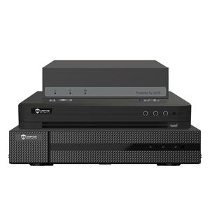 Support OEM DVR CCTV H.265+ 8/16/32 canaux avec détection IA des personnes et des véhicules, 1 SATA intégré, max 10 To, 4-en-1 (Analogique/AHD/TVI/CVI) - Product Image 1