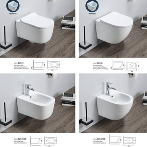 Kit de boulons de fixation murale, toilette en acier inoxydable, suspension murale, <span class=keywords><strong>wc</strong></span> CE, placard d'eau européen - Product Image 3