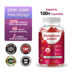 Gomitas de Glutatión OEM/ODM, 60 Unidades, Veganas, Suplemento Dietético Antienvejecimiento, Aclarante de Piel, Cuidado del Cabello y Uñas - Product Image 2