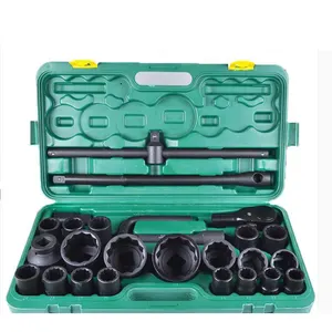 Wholesale 26PCS CR-MO 3/4'' Socket Wrench Set Automotive Car Repairing Tool Kit Emergency Repairing Hand Socket Set