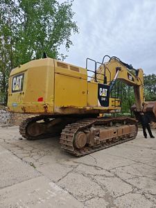 รถขุดมือสอง CAT 374 Next Gen 374D 374FL 74 ตัน รุ่นใหม่ เครื่องยนต์ CAT C15B สำหรับงานหนัก พร้อมบุ้งกี๋หิน หัวต่อแบบเร็ว และสายส่งกำลังสำหรับหัวเจาะ - Product Image 3