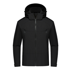 Usine hommes <span class=keywords><strong>veste</strong></span> de haute qualité hydrofuge amovible casquette coupe-vent <span class=keywords><strong>veste</strong></span> solide mince printemps automne extérieur <span class=keywords><strong>veste</strong></span> - Product Image 5