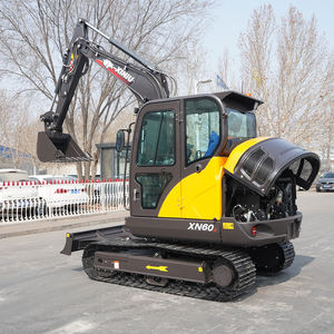 รถขุดไฮดรอลิกแบบตีนตะขาบ ยี่ห้อ Rhinoceros ขนาด 6 ตัน 8 ตัน 10 ตัน รถขุดดิน 6 ตัน สำหรับขาย - Product Image 4