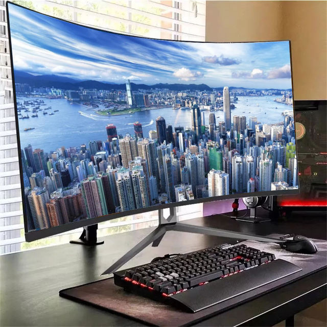 21.5/24/27/32" Lcd Anti-blue Light Gaming Monitor FHD 1920*1080p 144hz Pc Monitor Led Display Wide Screen Desktop Monitor
