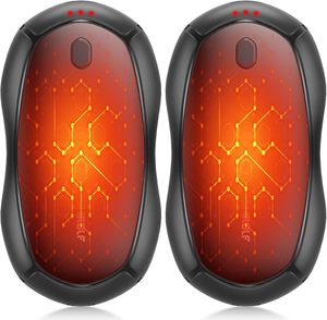 LOGO Customizable Rechargeable Hand Warmer Warm Hands Portable Power Bank 3600 Charging Treasure - Product Image 2