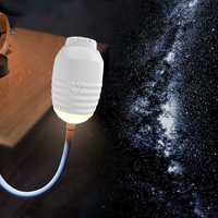 Nuevo Proyector USB Galaxy, Luz Ambiental Nocturna, Luz de Atmósfera de Nebulosa de Estrellas, Regalo para el Hogar y el Dormitorio, Lámpara de Proyección de la Vía Láctea para Dormir