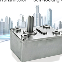 Motor DC Worm Gear Logam Torsi Tinggi 12V/24V Brushed untuk Aplikasi Robot-Torsi 25KG.cm 3-375 RPM Penggunaan Kipas Sepeda Listrik