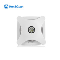 Ventilateur d'évacuation axial 220-240V avec protection contre la surchauffe, combinant ventilation et éclairage, en ABS résistant aux UV, longue durée de fonctionnement