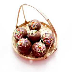 Top sale 38g big size Chocolate Ball exploding chocolate marshmallow bomb
