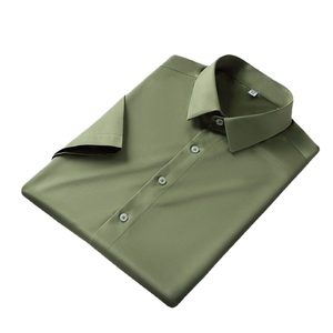 <span class=keywords><strong>Chemise</strong></span> décontractée pour homme DP 100% <span class=keywords><strong>coton</strong></span>, prête à porter, séchage rapide, respirante, <span class=keywords><strong>sans</strong></span> <span class=keywords><strong>repassage</strong></span>, pour le printemps - Product Image 2