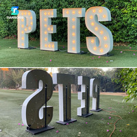 Enseigne lumineuse pour numéros de maison, lettres encastrées éclairées de 2, 3, 4 et 5 pieds, grande enseigne LED frontlit pour entreprises