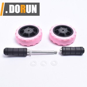 Rueda Abdominal para Ejercicios Abdominales, Capacidad <span class=keywords><strong>de</strong></span> Peso <span class=keywords><strong>de</strong></span> 880 Libras, Equipo <span class=keywords><strong>de</strong></span> Ejercicio con Rueda Abdominal Silenciosa con Rodillera para Gimnasio en Casa - Product Image 6