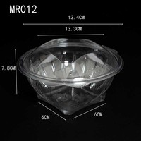 Gobelets jetables biodégradables MERCURA modernes pour aliments, légumes, fruits, salades, gâteaux, yaourts, avec couvercle transparent en PET, boîte à lunch thermoformée sous vide
